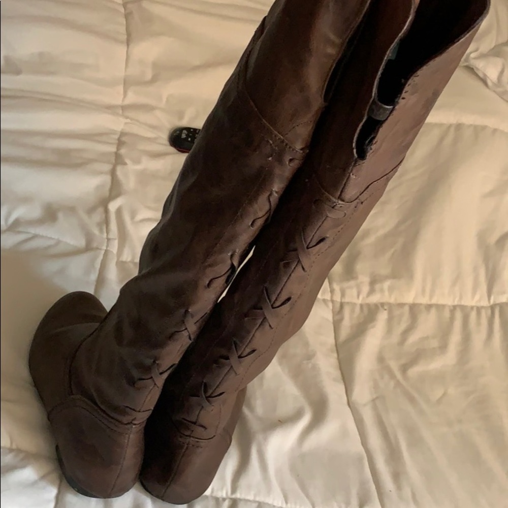 Knee high boots